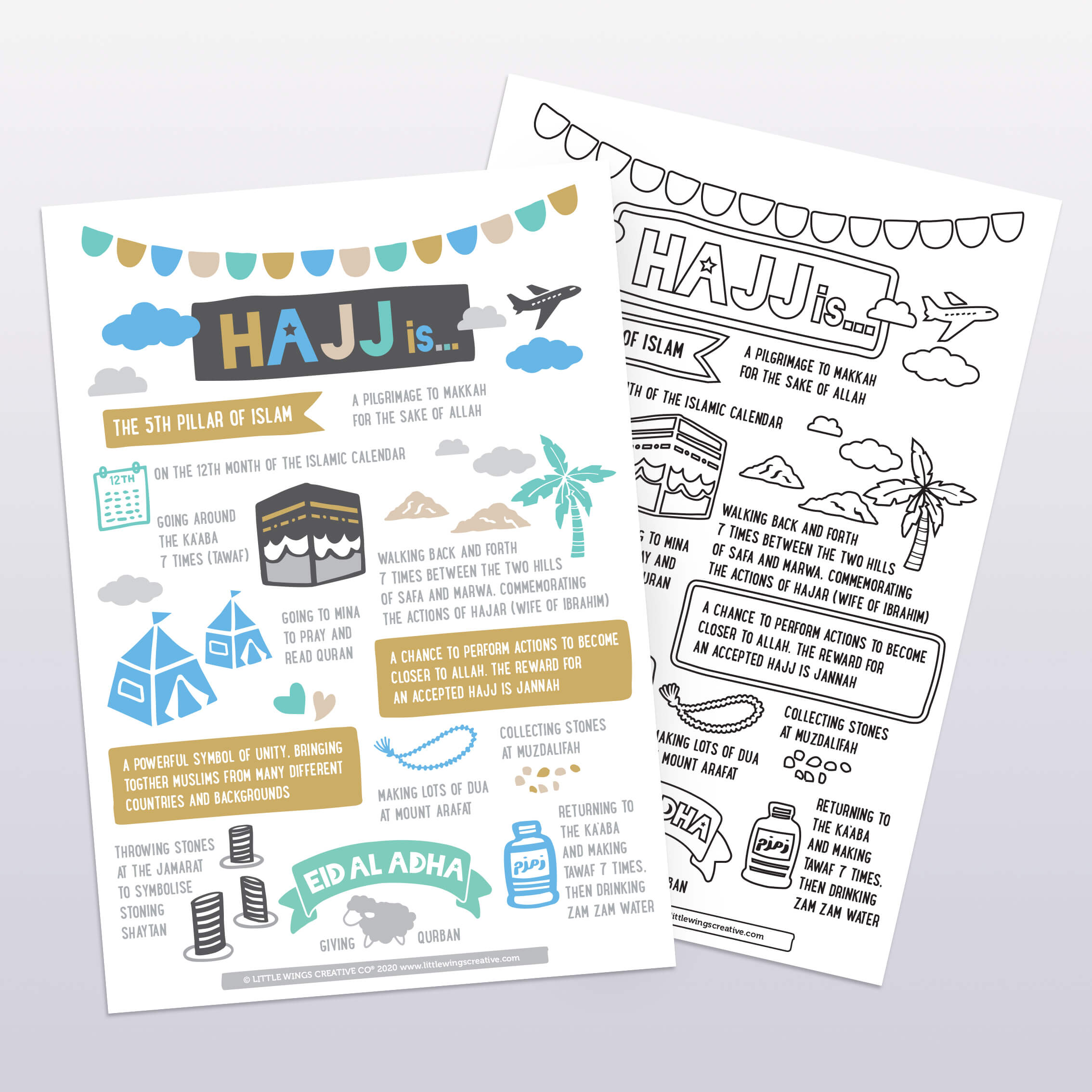 Hajj Info Sheet for Kids