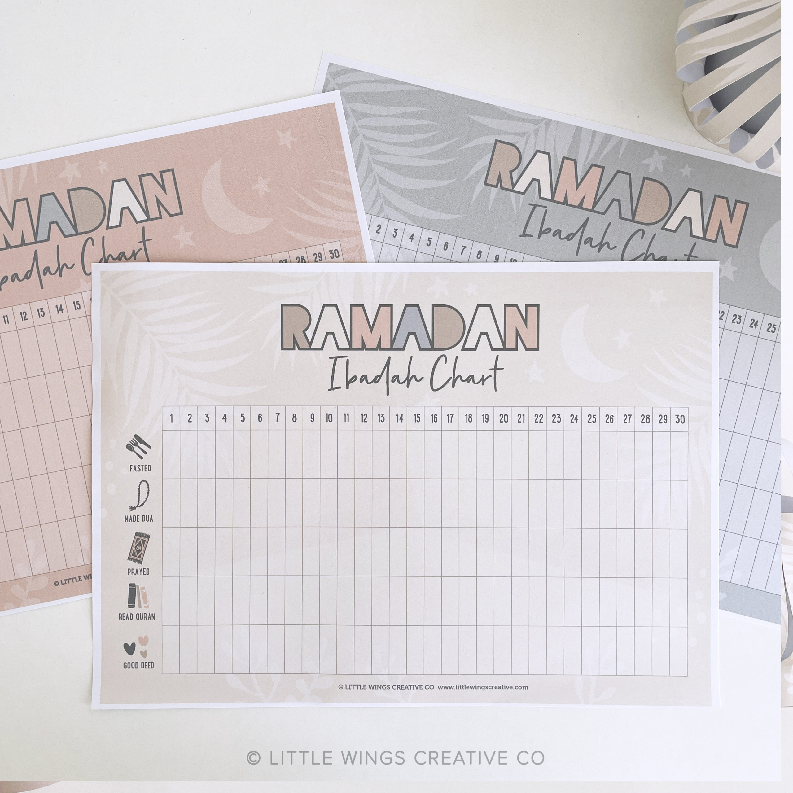 Ramadan Ibadah Chart Oasis