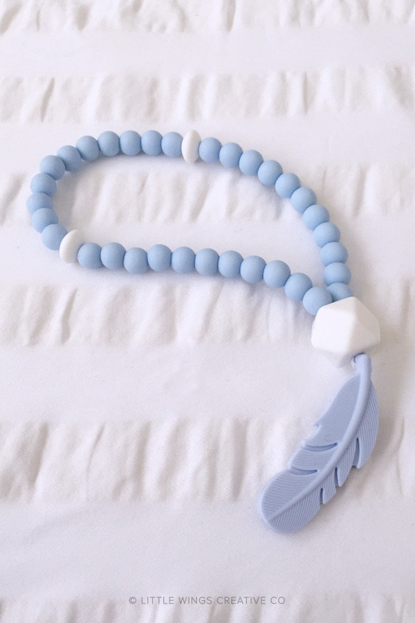 Kids Soft Touch Tasbih Sky Feather