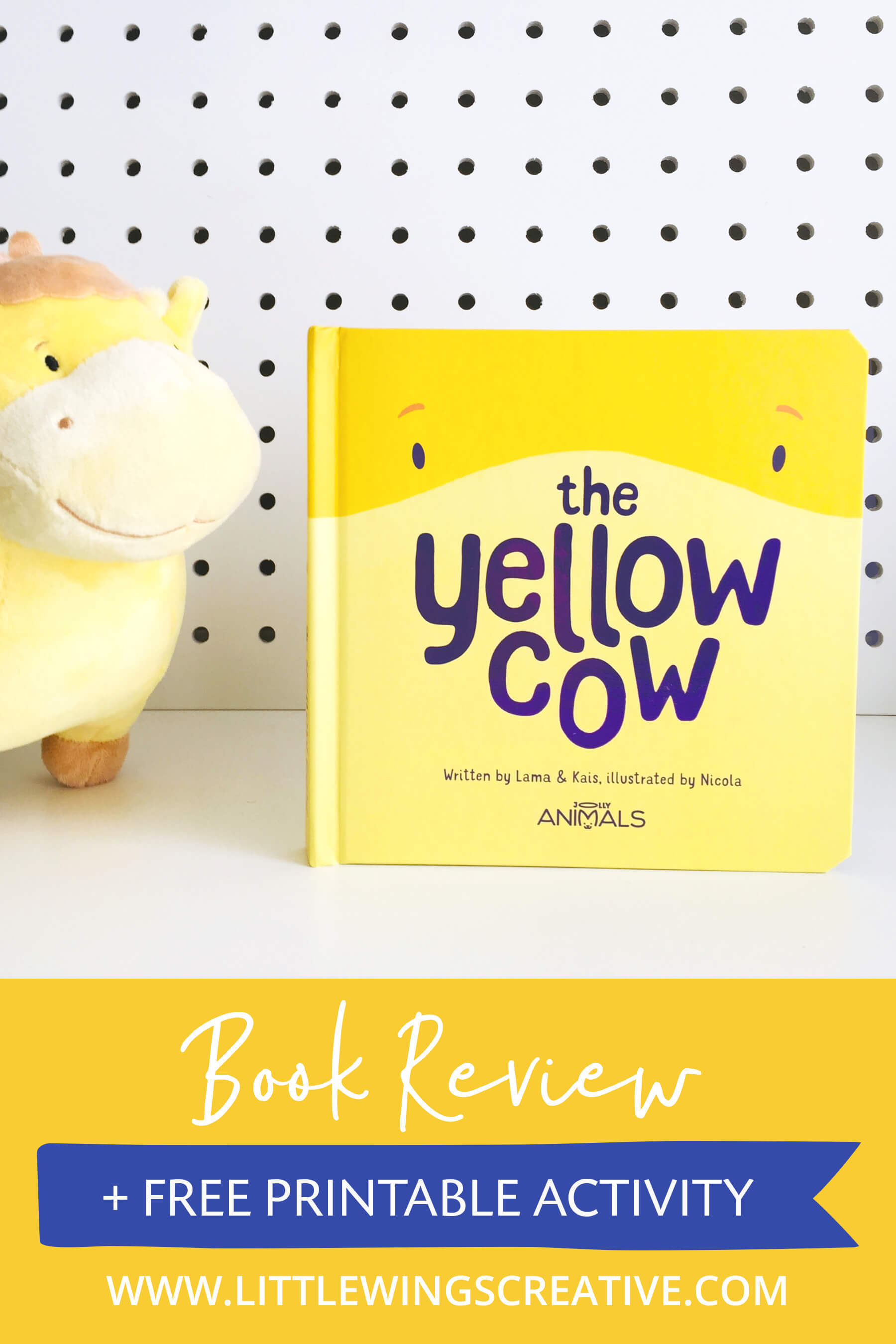 Yellow Cow Book Review Pin 2